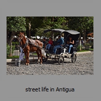 street life in Antigua